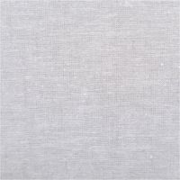 90595-Leinen-Baumwollstoff-Chambray-uni-meliert-hellgrau-1-38m-Breite--MG-3445.jpg Chambray Stoff aus Leinen und Baumwolle in meliertem Hellgrau - Ideal für sommerliche Mode & natürliche Wohntextilien Nahaufnahme des Stoffes