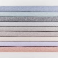 90595-Leinen-Baumwollstoff-Chambray-uni-meliert-hellgrau-1-38m-Breite--MG-3489-2.jpg Chambray Stoff aus Leinen und Baumwolle in meliertem Hellgrau - Ideal für sommerliche Mode & natürliche Wohntextilien mit anderen Stoffen in Szene gesetzt