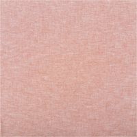 Chambray Stoff aus Leinen und Baumwolle in meliertem Ziegelrot -  Ideal für sommerliche Mode & natürliche Wohntextilien Vollbild des Stoffes