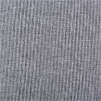 Chambray Stoff aus Leinen und Baumwolle mit Nadelstreifen-Dessin in meliertem Schwarz - Ideal für sommerliche Mode & natürliche Wohntextilien Vollbild des Stoffes