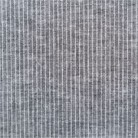 90599-Leinen-Baumwollstoff-Chambray-Nadelstreifen-meliert-schwarz-1-38m-Breite--MG-3272.jpg Chambray Stoff aus Leinen und Baumwolle mit Nadelstreifen-Dessin in meliertem Schwarz - Ideal für sommerliche Mode & natürliche Wohntextilien Nahaufnahme des Nadelstreifenmusters