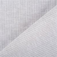 90603-Leinen-Baumwollstoff-Chambray-Nadelstreifen-meliert-hellgrau-1-38m-Breite--MG-3289.jpg Chambray Stoff aus Leinen und Baumwolle mit Nadelstreifen-Dessin in meliertem Hellgrau - Ideal für sommerliche Mode & natürliche Wohntextilien mit Rueckseite