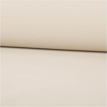 Regenjackenstoff wasserdicht soft uni beige – Perfekt für Regenkleidung und mehr! ausgerollt und glatt liegend