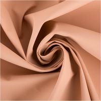 Regenjackenstoff wasserdicht soft uni peach – Perfekt für Regenkleidung und mehr! kunstvoll eingedreht in Falten