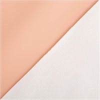 Regenjackenstoff wasserdicht soft uni peach – Perfekt für Regenkleidung und mehr! mit Rueckseite