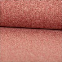 Outdoorstoff Onyx in meliertem Rot - nachhaltig antibakteriell polsterfähig Chlor- und Meerwasserfest aus deutscher Herstellung ausgerollt und glatt liegend
