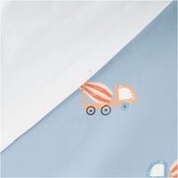 90665-Regenjackenstoff-wasserdicht-soft-Betonmischer-blau-145cm-Breite--MG-4120.jpg Weicher, wasserdichter Regenjackenstoff in Blau mit Betonmischer-Print – Perfekt für Regenkleidung und mehr! mit Rueckseite