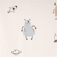 90667-Regenjackenstoff-wasserdicht-soft-Monster-beige-145cm-Breite--MG-4125.jpg Weicher, wasserdichter Regenjackenstoff in Beige mit Monster-Digitalprint – Perfekt für Regenkleidung und mehr! Monstermotiv