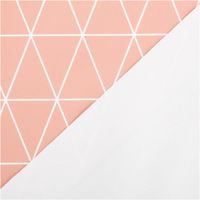 90671-Regenjackenstoff-wasserdicht-soft-Dreiecke-lachs-orange-145cm-Breite--MG-4004.jpg Weicher, wasserdichter Regenjackenstoff in Lachs-Orange mit Dreiecke-Digitalprint – Perfekt für Regenkleidung und mehr! mit Rueckseite