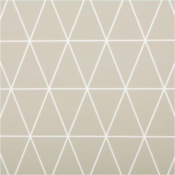 Weicher, wasserdichter Regenjackenstoff in Grün mit Dreiecke-Digitalprint – Perfekt für Regenkleidung und mehr! Nahaufnahme des Stoffes