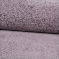 Frottee Stoff Baumwolle 340g/qm in Grape-Lila – Flauschig, Saugfähig & Vielseitig ausgerollt und glatt liegend