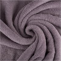 Frottee Stoff Baumwolle 340g/qm in Grape-Lila – Flauschig, Saugfähig & Vielseitig kunstvoll eingedreht in Falten