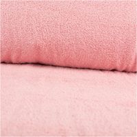 Frottee Stoff Baumwolle 340g/qm in Altrosa – Flauschig, Saugfähig & Vielseitig ausgerollt und glatt liegend