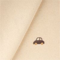 90701-Rippjersey-Bio-Rib-Jersey-Stoff-Autos-natur-1-2m-Breite-IMG-4760.jpg ochwertiger Bio-Rippjersey in natürlichem Offwhite mit niedlichem Auto-Motiv, gefertigt aus weicher Bio-Baumwolle für höchsten Tragekomfort. Der elastische Stoff mit 1,20 m Breite ist ideal für bequeme Baby- und Kinderkleidung sowie modische Accessoires -