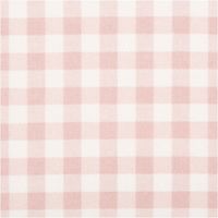 Flanellstoff Baumwollstoff Karos rosa – Weich, wärmend & perfekt für kuschelige Nähprojekte hervorgehobenes Karomuster