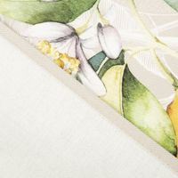 Geschirrtuch-Set „Lemon“ – 3er Set mit Zitronen-Motiv (50x70 cm, 100 % Baumwolle)  Naht