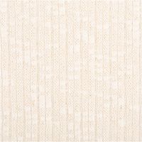 Strickstoff Baumwolle Cotton Knitted Cable Natur – Weich & hautfreundlich Nahaufnahme des Stoffes
