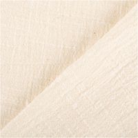 Baumwollstoff Cotton Slub Washed Natur – Weich, luftig & perfekt für sommerliche Kleidung mit Rueckseite