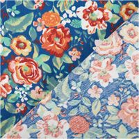 90776-Baumwollstoff-Popeline-Leontine-Bluemchen-blau-rot-1-45m-Breite--MG-4316.jpg Baumwollstoff Popeline Leontine mit Blümchen-Print in Blau und Rot – Vielseitig & Hautfreundlich mit Rueckseite