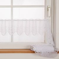 90817-Scheibengardine-Stickerei-Batist-Voile-Blaetter-weiss-20cm-Hoehe--MG-9275.jpg Scheibengardine Stickerei Batist-Voile Blätter weiß – 20 cm Höhe, nähfrei zuschneidbar