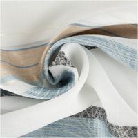 90818-Gardinenstoff-Dekostoff-halbtransparent-Jacquard-Streifen-Blaetter-hellblau-1-50m-Breite--MG-7813.jpg Gardinenstoff Dekostoff halbtransparent Jacquard-Streifen Blätter hellblau – 1,50 m Breite stilvoll und harmonisch drapiert