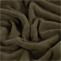 Frottee Stoff Stretch khaki-grün – Weich, Saugfähig & Perfekt für Bekleidung & Heimtextilien stilvoll und harmonisch drapiert