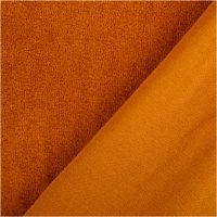 90922-Frottee-Stoff-Stretch-einfarbig-karamell-braun-1-5m-Breite--MG-7203.jpg Frottee Stoff Stretch karamell-braun – Weich, Saugfähig & Perfekt für Bekleidung & Heimtextilien mit Rueckseite