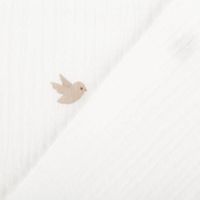 90925-Musselin-Stoff-Voegel-weiss-1-30m-Breite--MG-5393.jpg Musselin Stoff Vögel weiß – Weicher & hautfreundlicher Baumwollstoff für Babys & Kinder mit Rueckseite