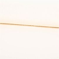 Musselin Stoff Glitzer Ecru-Gold – Glamouröser Look für kreative Projekte ausgerollt und glatt liegend