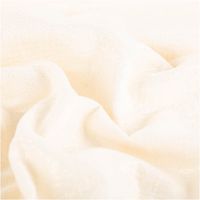 Musselin Stoff Glitzer Ecru-Gold – Glamouröser Look für kreative Projekte stilvoll und harmonisch drapiert