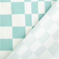 Jersey Stoff aus Baumwolle mit Cool Vibes Print – Weicher & elastischer Stoff für einzigartige Nähprojekte mit Rueckseite