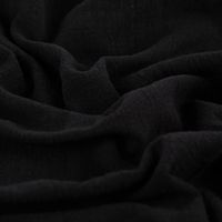90955-Baumwollstoff-Cotton-Slub-washed-schwarz-1-30m-Breite--MG-5494.jpg Baumwollstoff Cotton Slub Washed Schwarz – Weich, luftig & perfekt für sommerliche Kleidung stilvoll und harmonisch drapiert