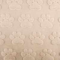 90963-Fleece-Stoff-3D-Pfoten-einfarbig-beige-1-6m-Breite--MG-5588.jpg Fleece Stoff 3D Pfoten Beige – Kuschelweich & extrabreit (1,60m) | Perfekt für Decken, Kissen & Haustier-Accessoires Vollbild des Stoffes