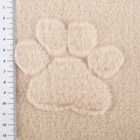 90963-Fleece-Stoff-3D-Pfoten-einfarbig-beige-1-6m-Breite--MG-5591.jpg Fleece Stoff 3D Pfoten Beige – Kuschelweich & extrabreit (1,60m) | Perfekt für Decken, Kissen & Haustier-Accessoires mit Massband