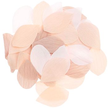 Rico Design Krepp-Konfetti Rosenblätter rosa 20g – für zauberhafte Deko-Momente - lose Blätter auf einem weißen Hintergrund