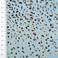 91031-Jeansstoff-Baumwollstoff-Leo-Print-hellblau-goldfarbig-1-48m-Breite--MG-6509.jpg Jeansstoff Baumwollstoff Leo-Print hellblau goldfarbig – für kreative Nähideen mit besonderem Effekt mit Massband