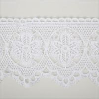 91057-Spitzenborte-Haekelborte-Makramee-Blumen-weiss-14cm-breit--MG-6584.jpg Spitzenborte Häkelborte Makramee Blumen weiß – 14cm breit, vielseitig einsetzbar für kreative Dekorationen Vollbild