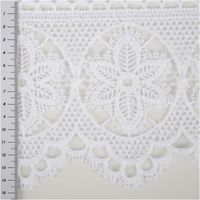 91057-Spitzenborte-Haekelborte-Makramee-Blumen-weiss-14cm-breit--MG-6586.jpg Spitzenborte Häkelborte Makramee Blumen weiß – 14cm breit, vielseitig einsetzbar für kreative Dekorationen mit Massband