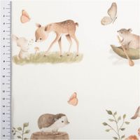 91067-Baumwollstoff-Popeline-Panel-Roury-Babyaccessoires-Waldtiere-ecru-1-15m-Breite--MG-3127.jpg Baumwollstoff Popeline Paneel Babyaccessoires Waldtiere – schadstoffgeprüft, feinfädig & hautfreundlich mit Massband Distanzaufnahme