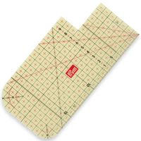 Prym Bügellineal 20x10cm – präzises Messen, Markieren und Bügeln in einem Schritt