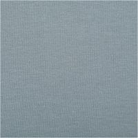 Jersey Stoff Baumwolljersey Uni Stahlblau – Weich, elastisch und hautfreundlich, 1,50 m Breite Nahaufnahme des Stoffes