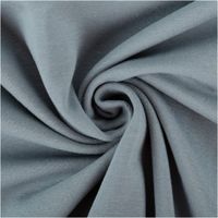 91088-Jersey-Stoff-Baumwolljersey-uni-stahlblau-1-50m-Breite--MG-6051.jpg Jersey Stoff Baumwolljersey Uni Stahlblau – Weich, elastisch und hautfreundlich, 1,50 m Breite kunstvoll eingedreht in Falten
