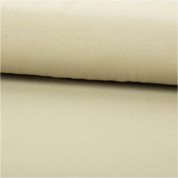 Jersey Stoff Baumwolljersey Uni Olivgrün – Weich, elastisch und hautfreundlich, 1,50 m Breite ausgerollt und glatt liegend