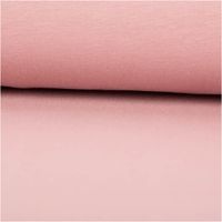 Jersey Stoff Baumwolljersey Uni hell-mauve – Weich, elastisch und hautfreundlich, 1,50 m Breite ausgerollt und glatt liegend