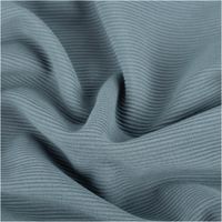 Rippjersey Ottoman Uni Stahlblau – Hochwertiger, elastischer Jersey-Stoff für vielseitige Nähprojekte stilvoll und harmonisch drapiert