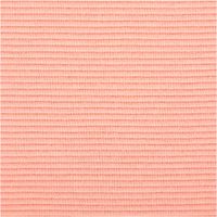 Rippjersey Ottoman Uni Coral – Hochwertiger, elastischer Jersey-Stoff für vielseitige Nähprojekte Nahaufnahme