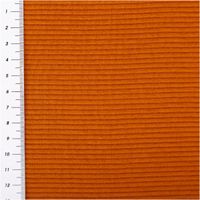 Rippjersey Ottoman Uni Karamell – Hochwertiger, elastischer Jersey-Stoff für vielseitige Nähprojekte mit Massband