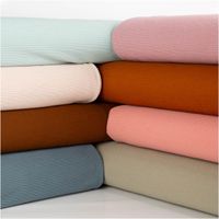 Rippjersey Ottoman Uni Karamell – Hochwertiger, elastischer Jersey-Stoff für vielseitige Nähprojekte in Kombination mit anderen Stoffen praesentiert