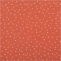 Jersey Stoff Baumwolljersey mit kleinen Pünktchen – Weich, elastisch & hautfreundlich in Terracotta (/1,50 m Breite) Puenktchenmotiv
