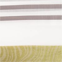 Gardinenstoff Dekostoff halbtransparent Jacquard-Streifen Wellen grün – 1,50 m Breite Nahaufnahme